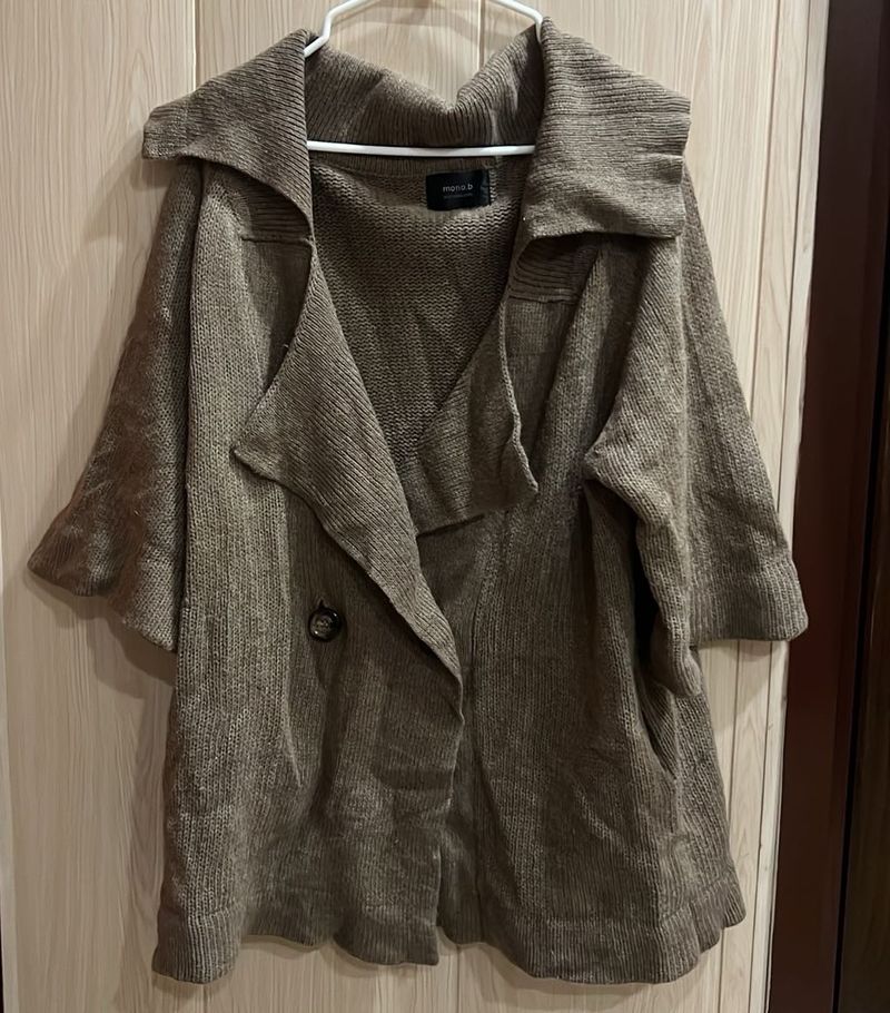 Unique Knit Cardigan Coat