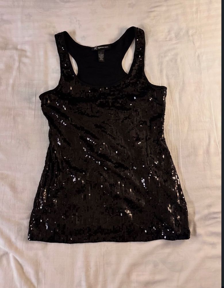 Sparkling Sequin Tank Top