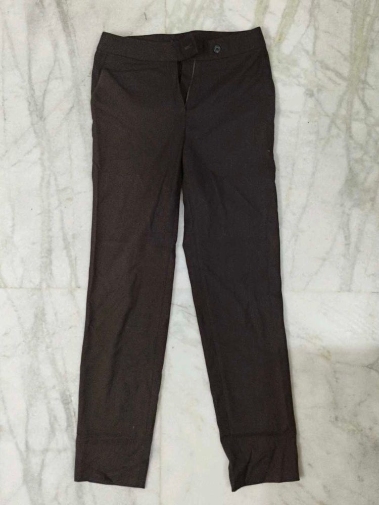 Brown Formal Pants