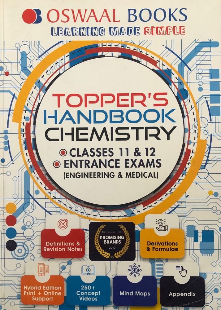 Oswaal Toppers Handbook Chemistry