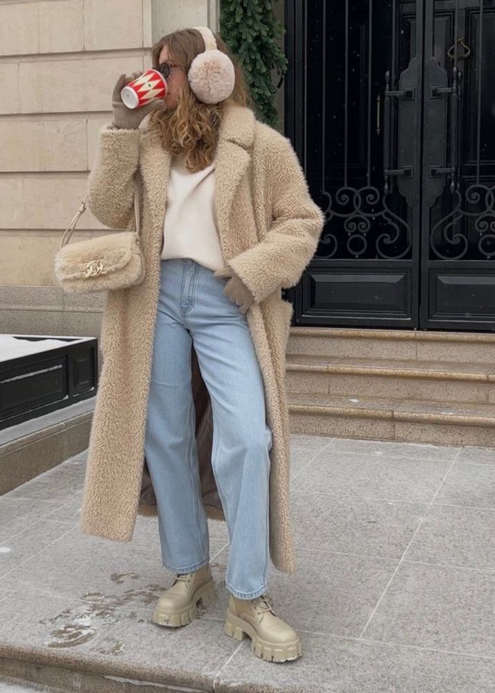 free shipping 😇Teddy Bear Coat ( no defects) 🎀🎀