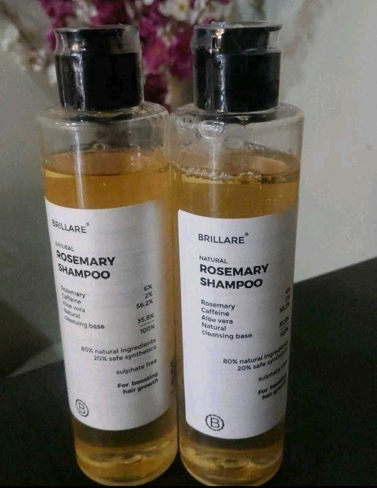 Brillare Natural Rosemary Shampoo