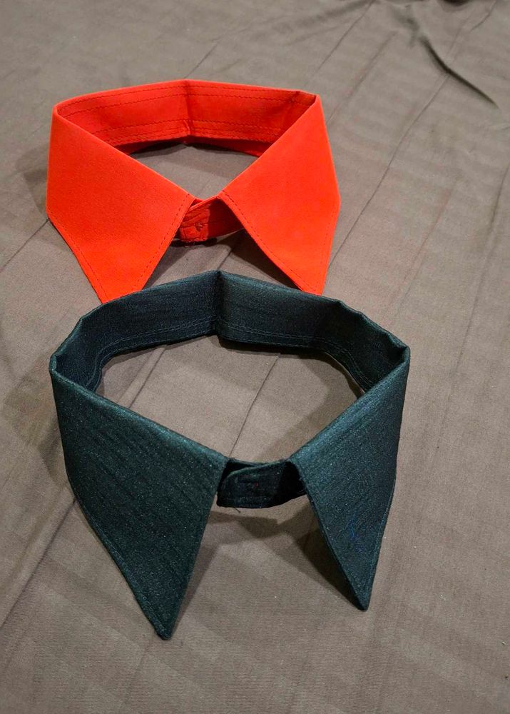 Set of 2 Detachable Collars 17inch