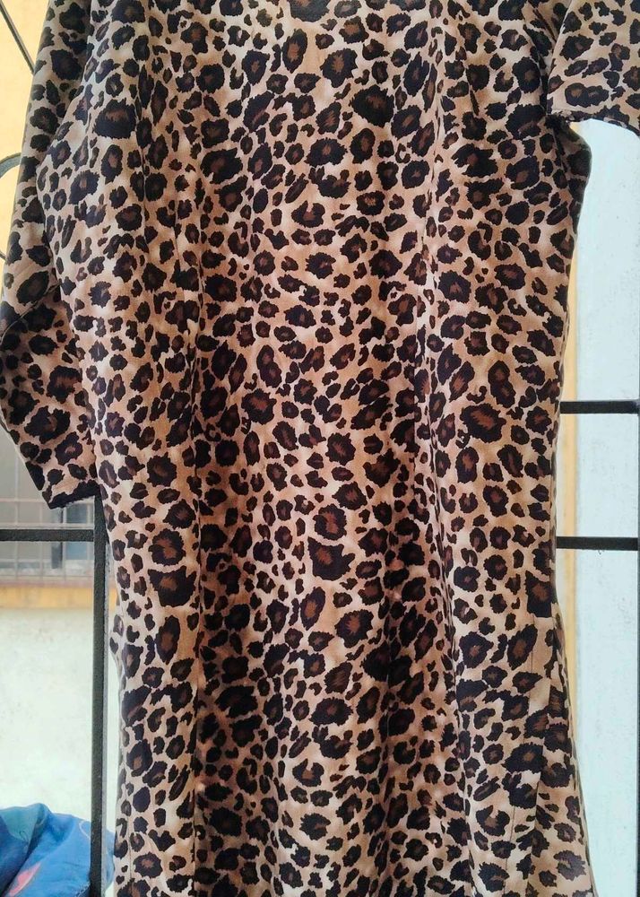 Leopard Print kurti