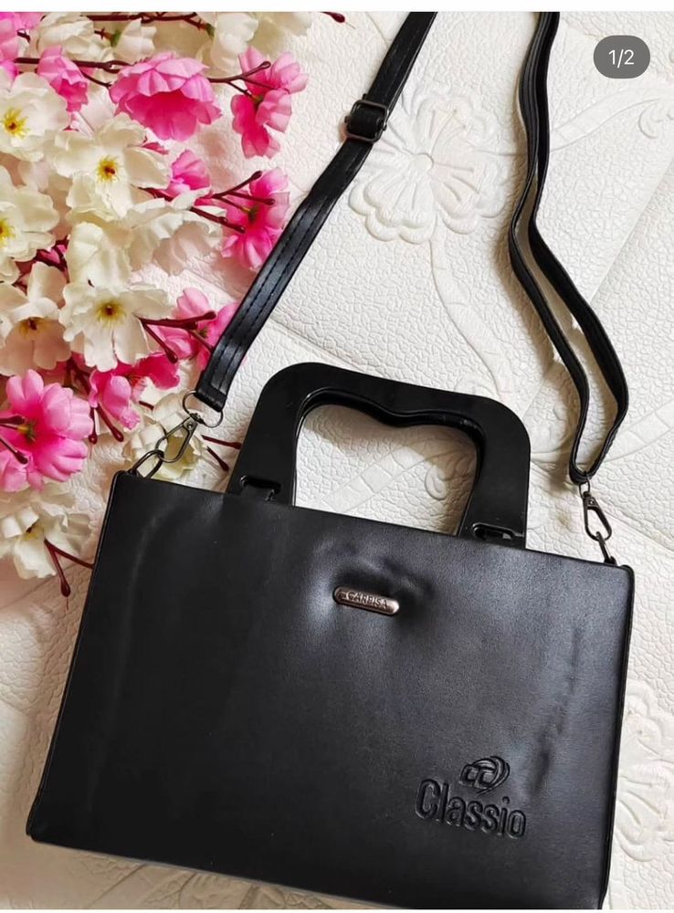 Stylish Black Handbag / Sling Bag