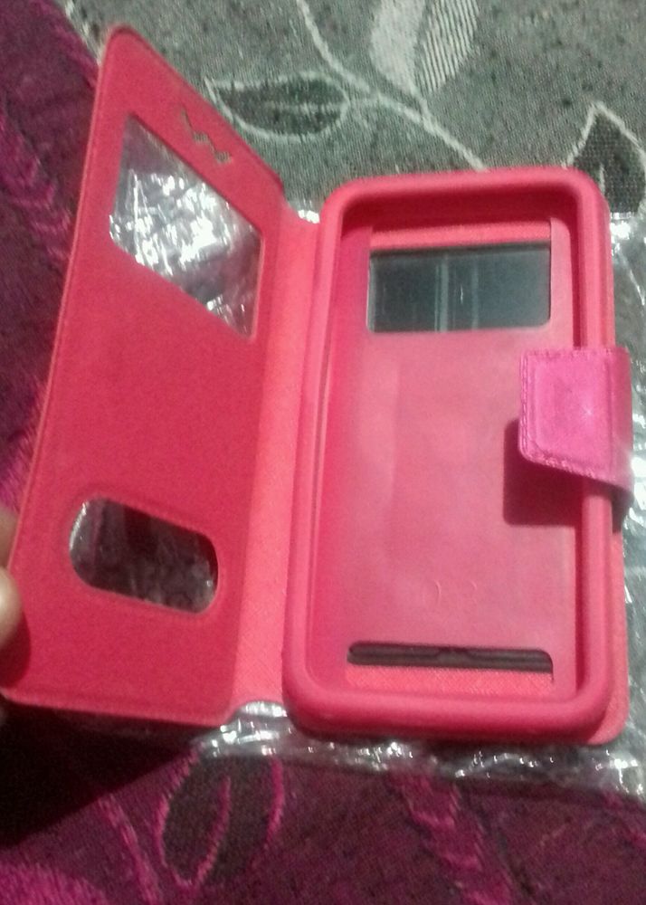 4.5 inches free style mobile flip cover with magne