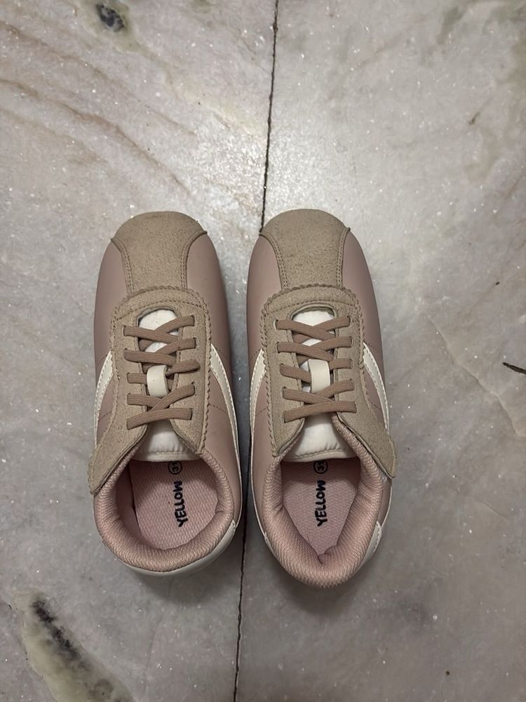 Cute Pink Sneakers for Toddlers