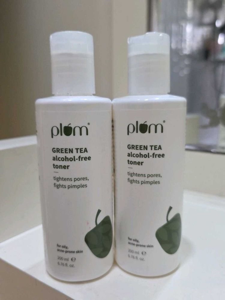 Plum Green Tea Alcohol-Free Toner Duo