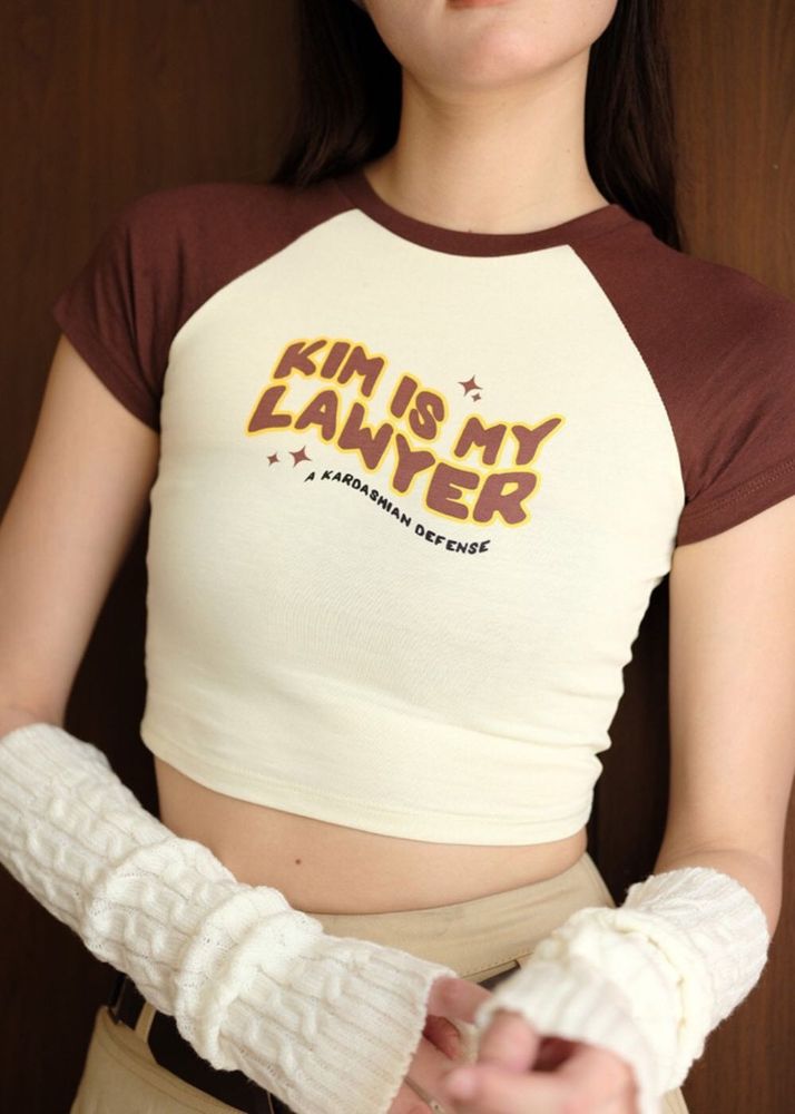 Kim Is My Lawyer Baby Tee