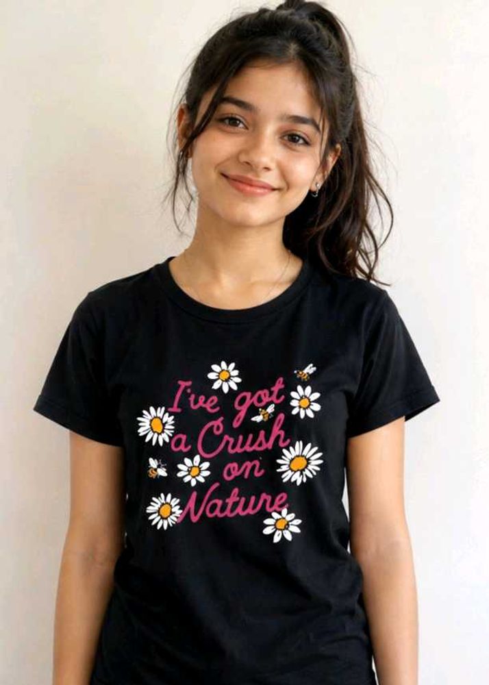 Graphic Tee: "I've got a crush on Nature"
