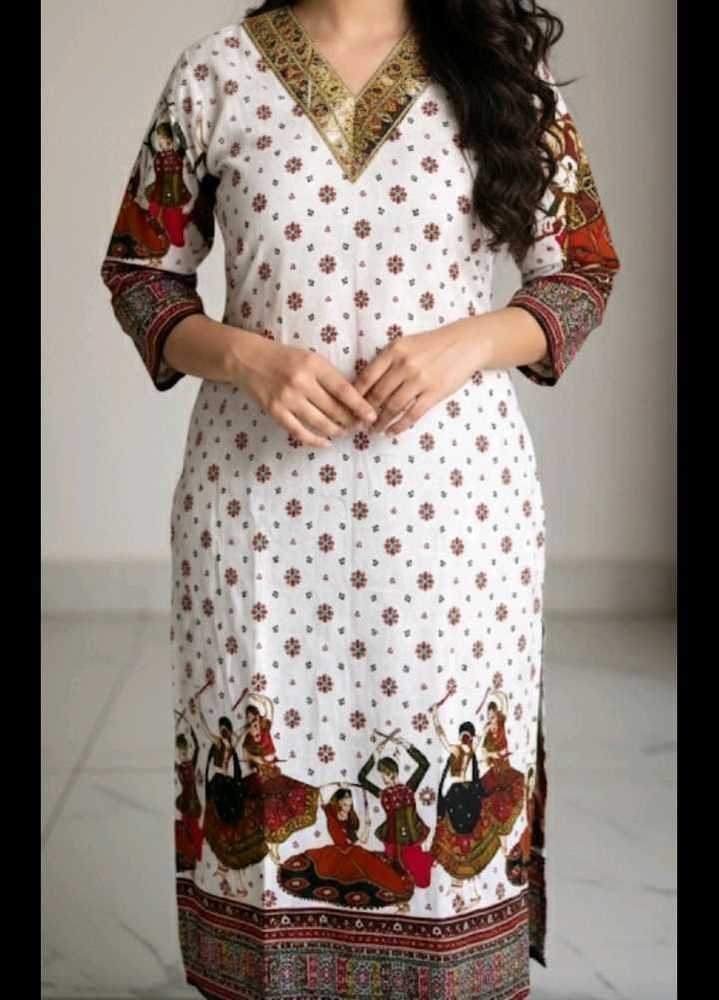 Ethnic Print Kurti