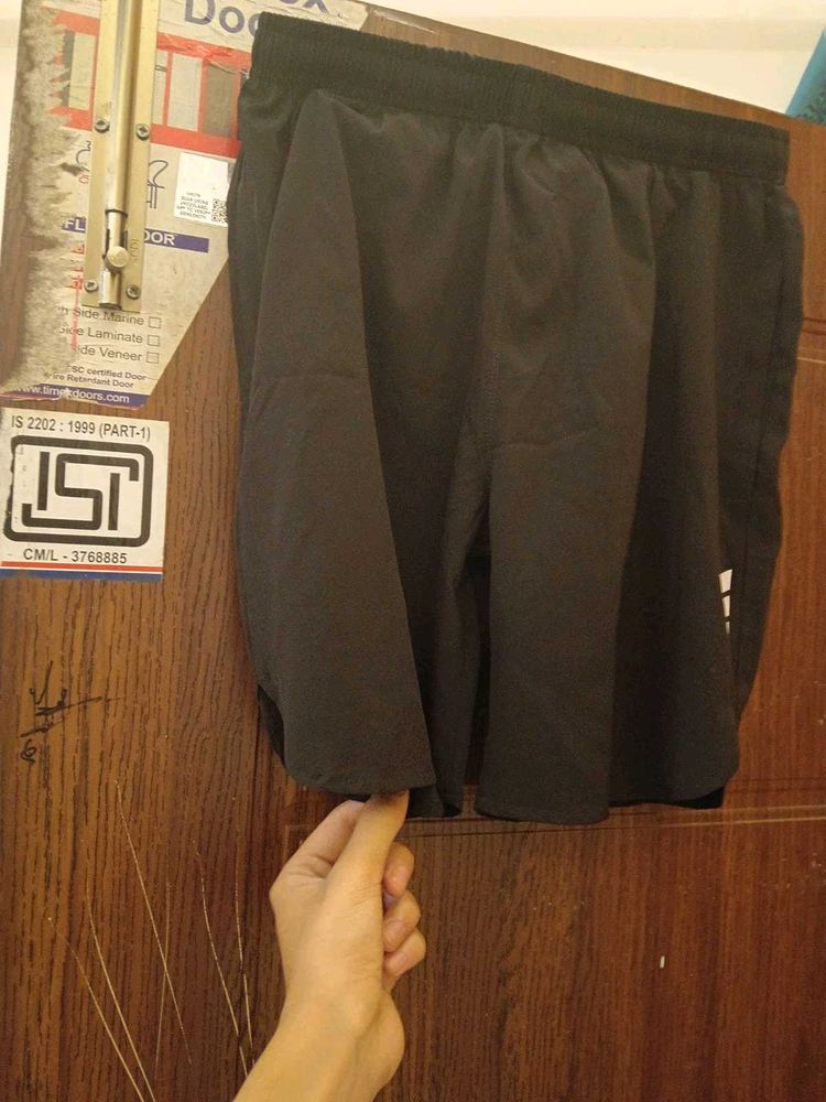 Men's Black Athletic Shorts