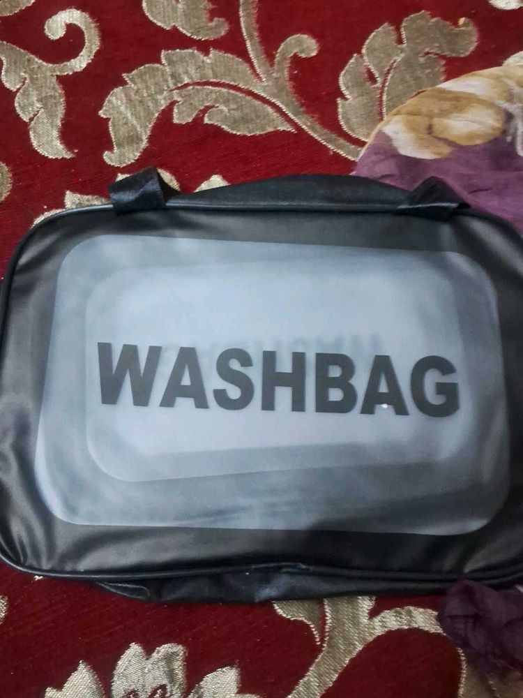 Black Wash Bag for Travel
