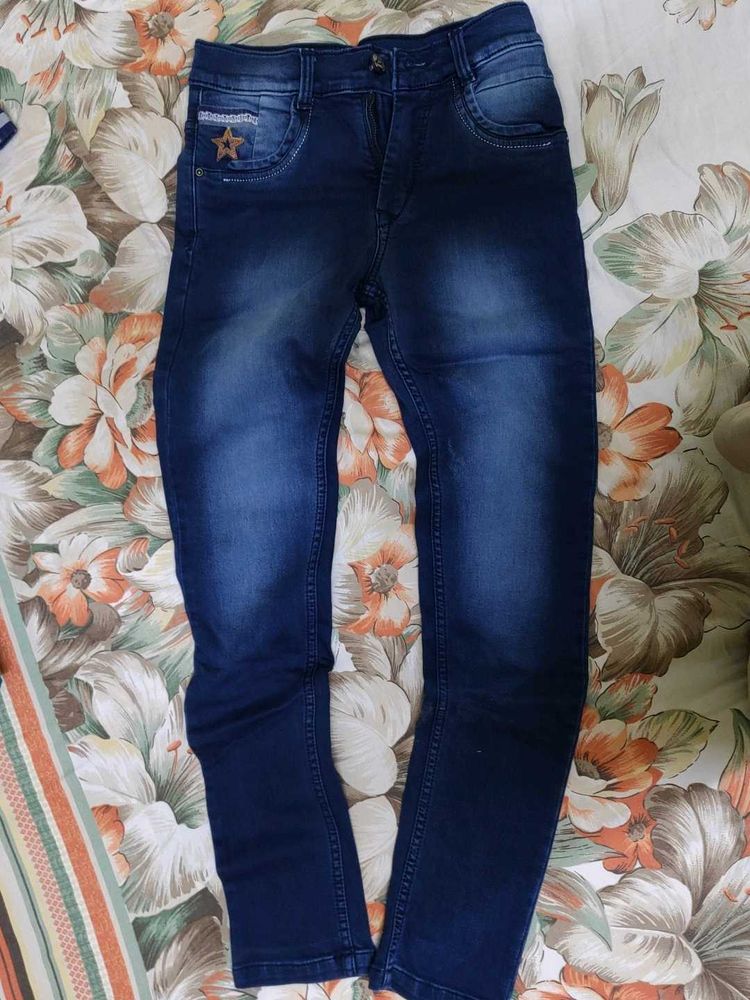 Classic Blue Denim Jeans
