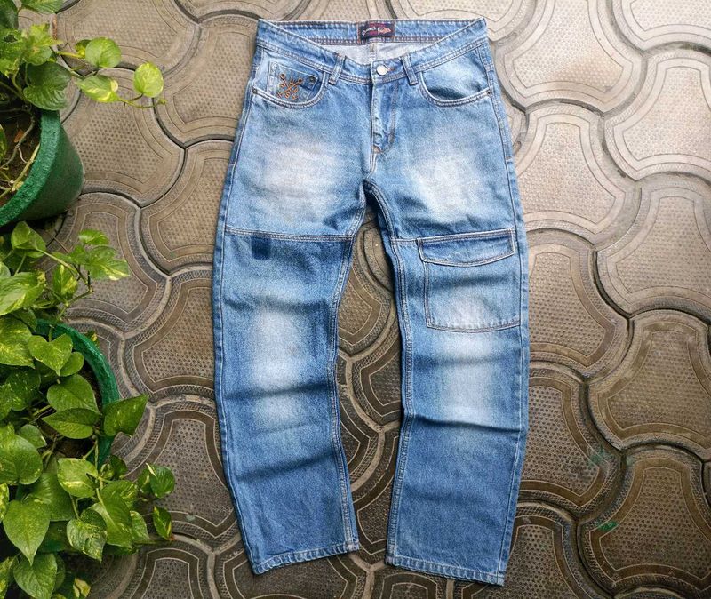 US POLO Stylish Blue Denim Jeans