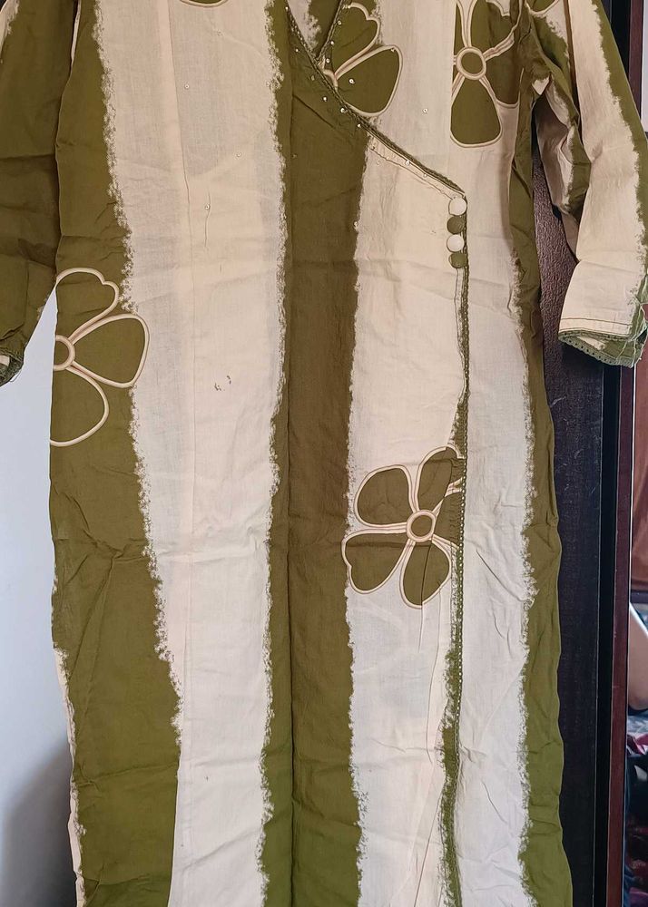 angarakha style kurta pant set