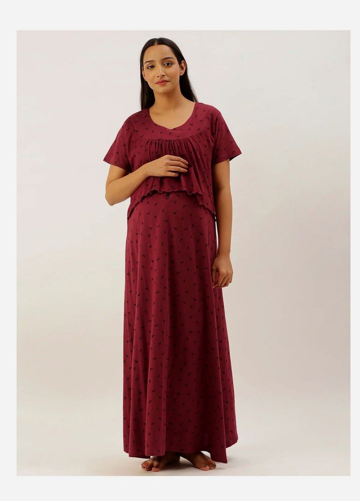 Comfortable Maternity Nightgown