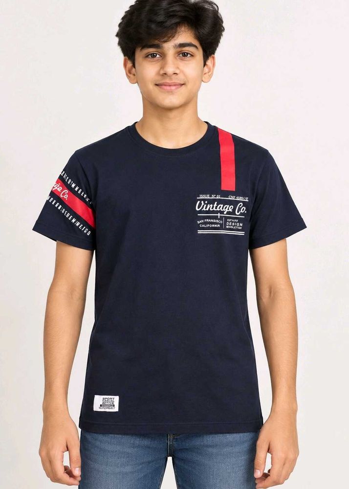 Men's Vintage Co. Navy T-Shirt
