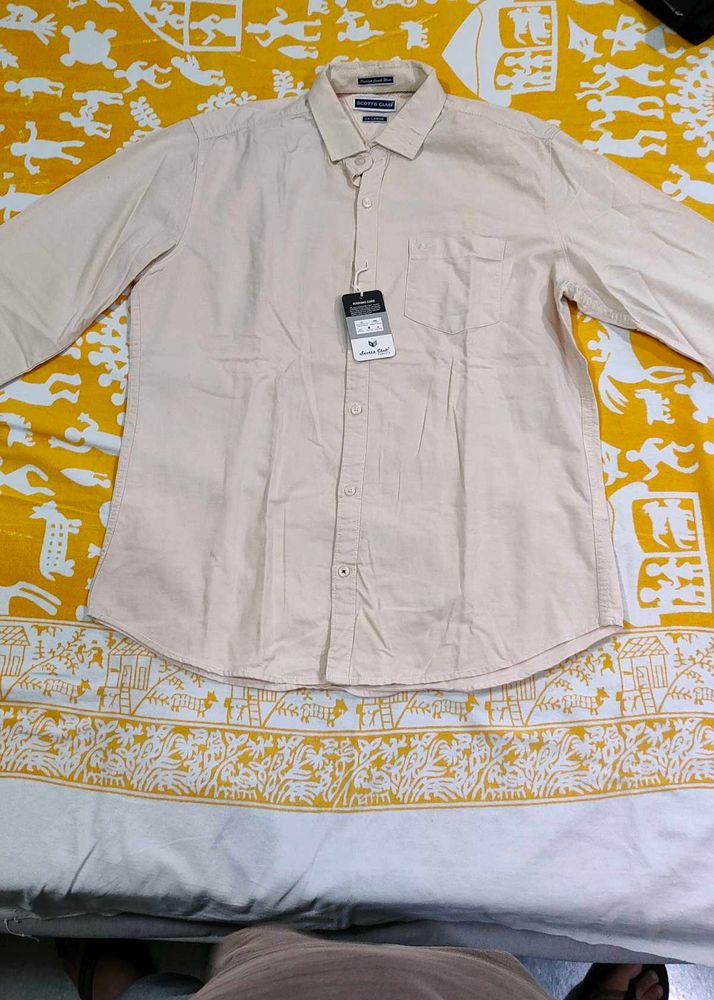 Brand New Seal Tag Formal Khaki Shirt  Sparky