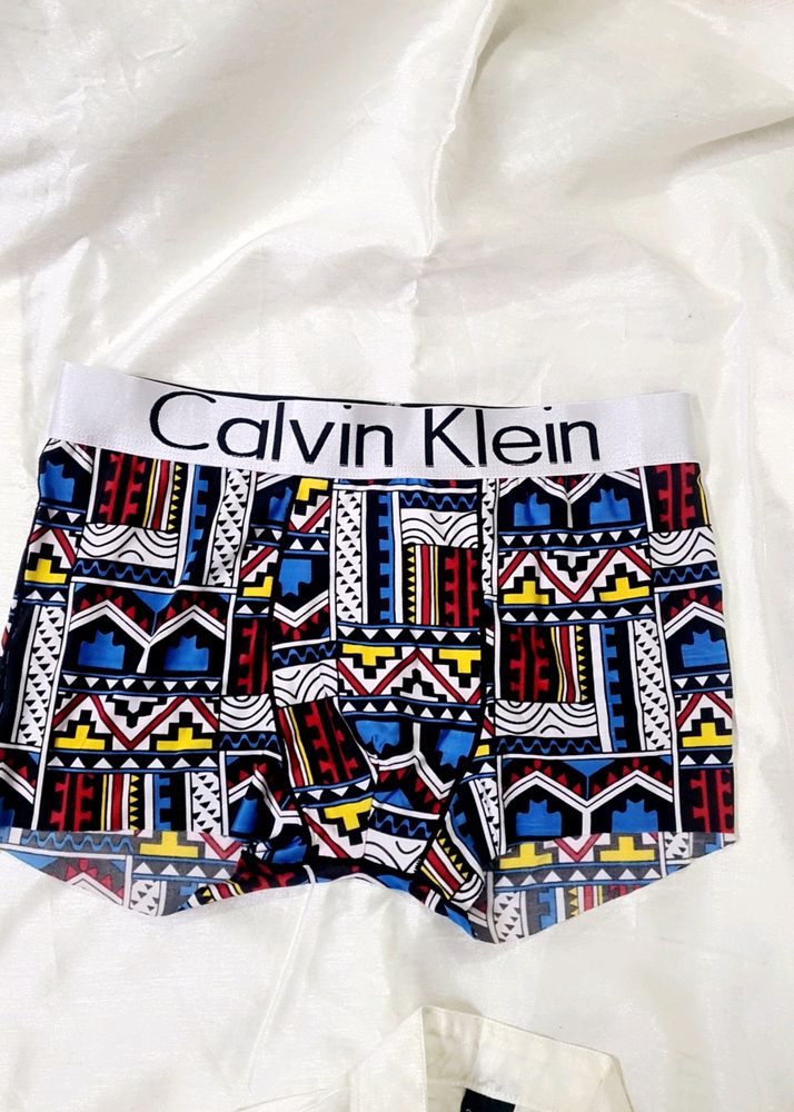 Men > Boxers | Calvin Klein Men's Aztec Print Boxer Briefs | Freeup