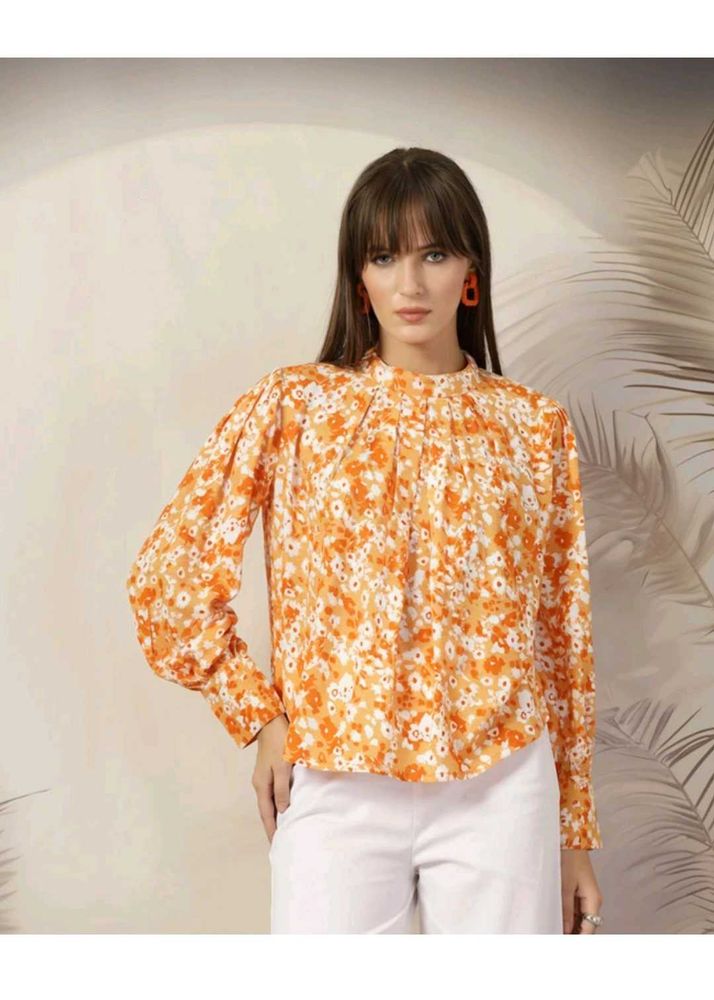 Vintage Floral Print top