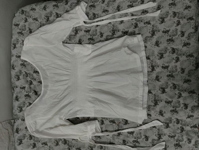 White Solid Top