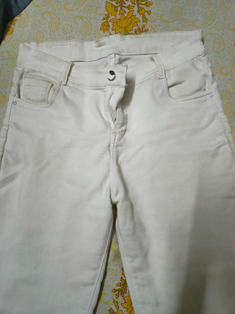 White Denim Jeans👖