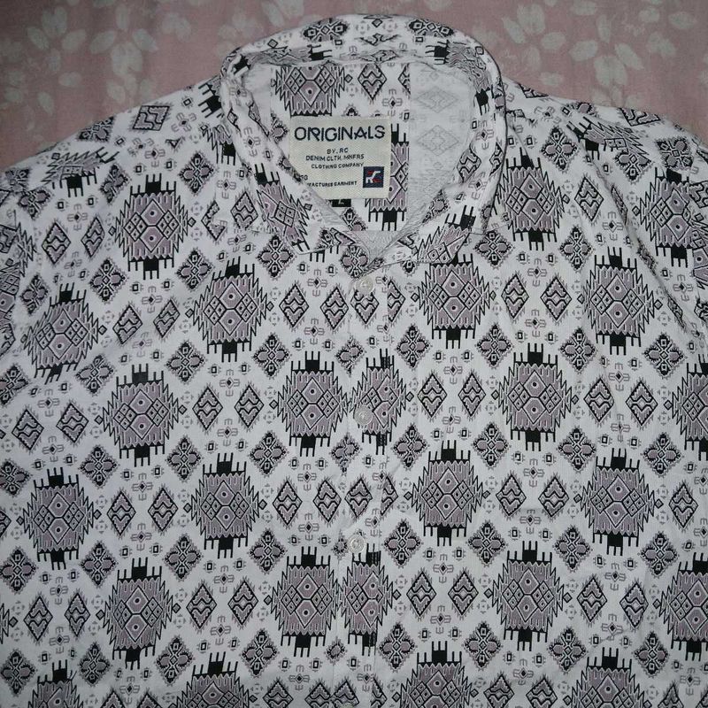 Men's "ORIGINALS" Printed pattern Casual Shirt