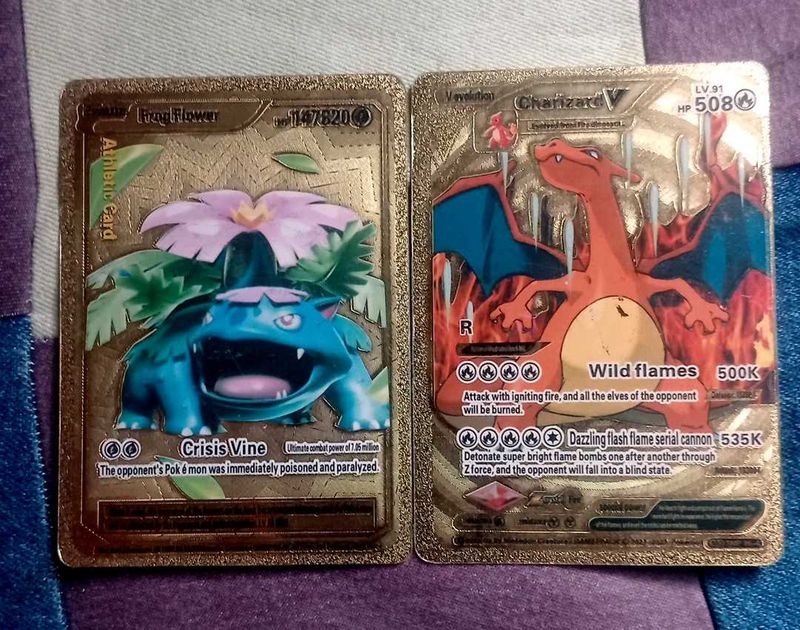 golden pokemon cards