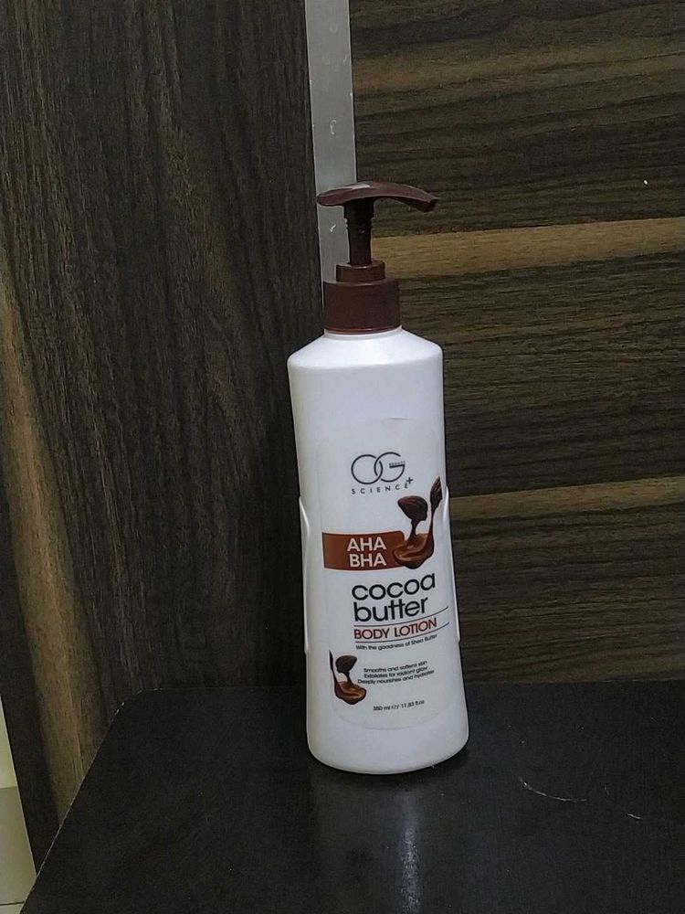 OG beauty Science+  Cocoa Butter Body Lotion
