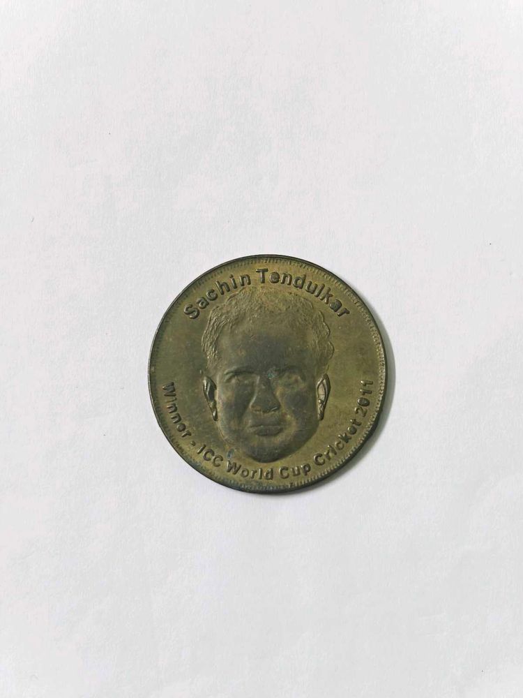 2011 Word Cup Boost Sachin Coin