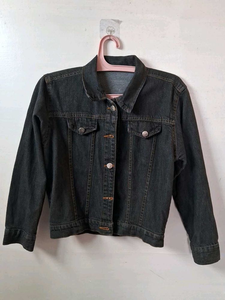 Classic Denim Jacket Black