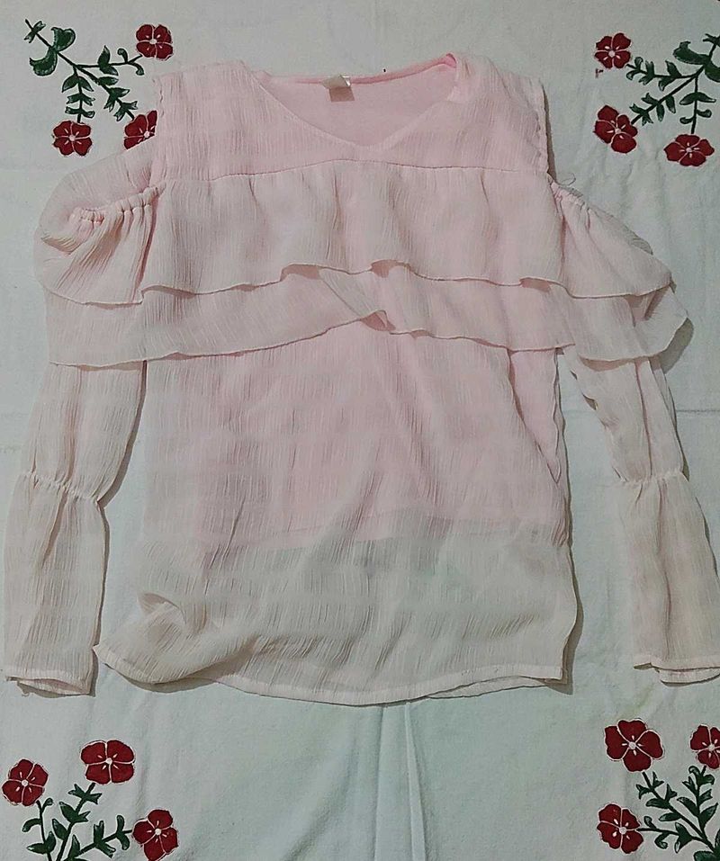 a pink casual top for everyday wear
