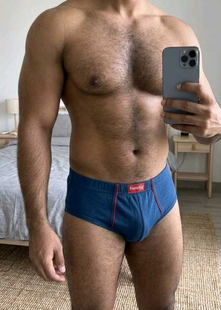 Men's Navy Blue Briefs L size new