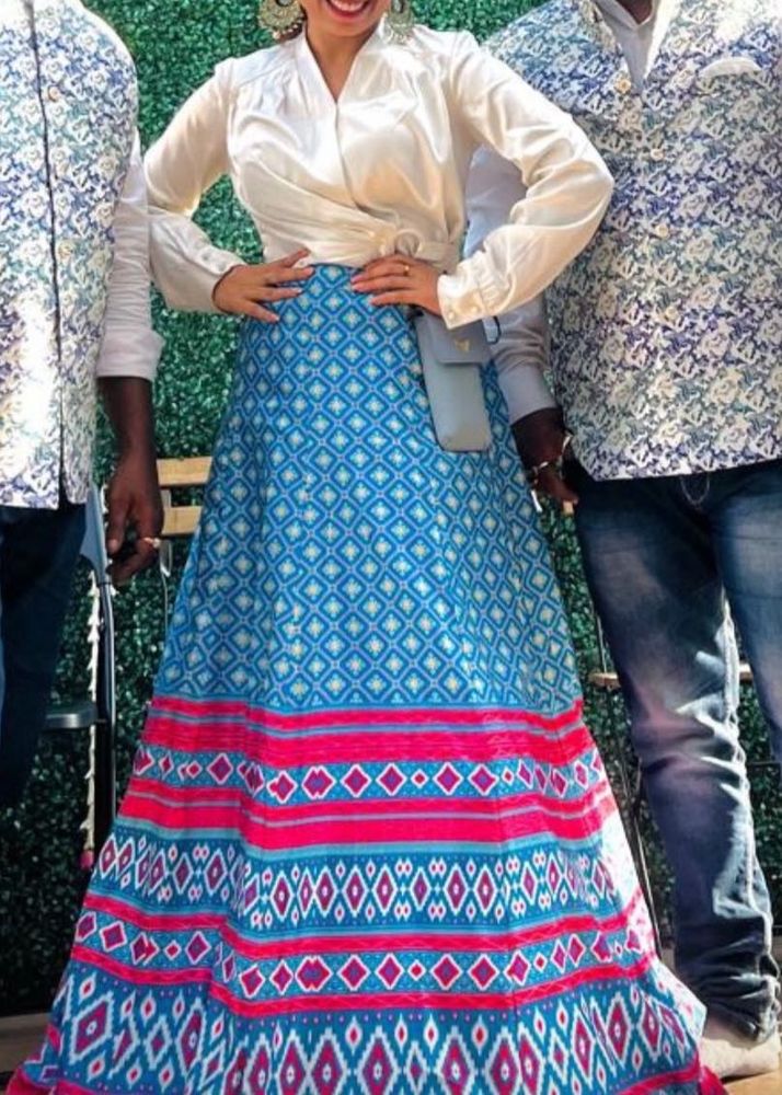 Vibrant Ethnic Lehenga Skirt