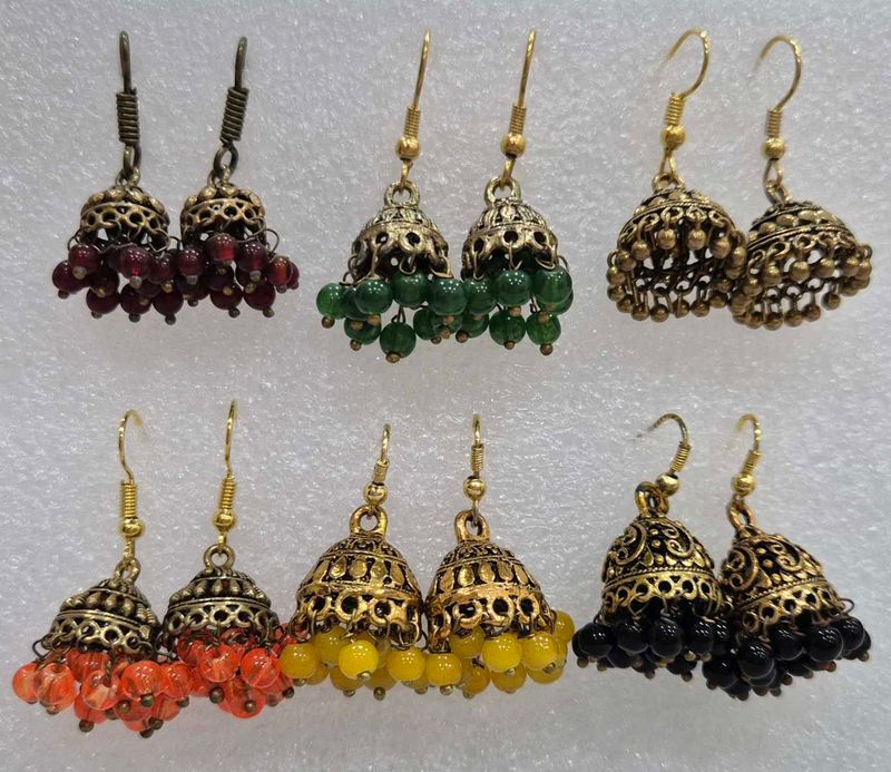 Beautiful Jhumka Earrings Set- Any 2 Sets for 149
