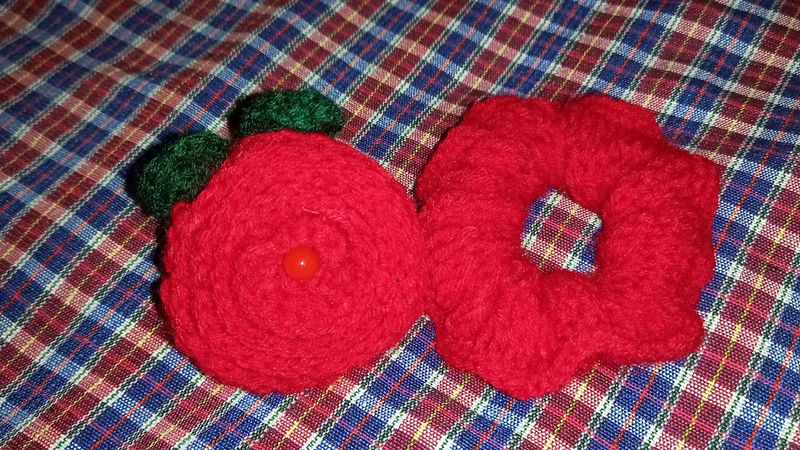Handmade Knitted Hair Scurnchies