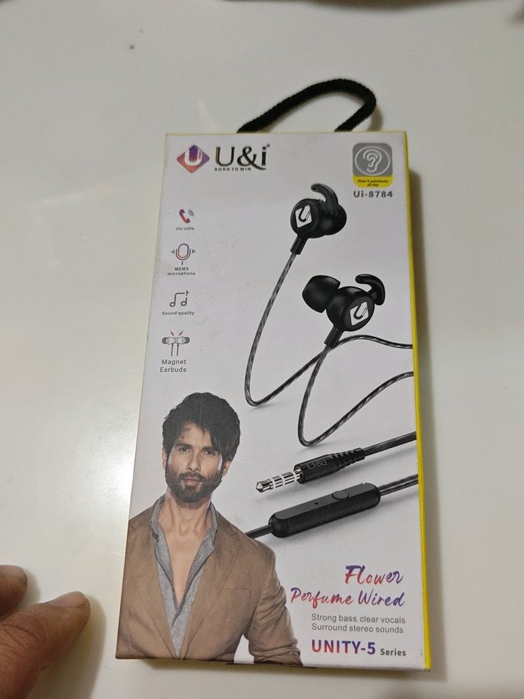 U&amp;i Flower Perfume Wired Earphones
