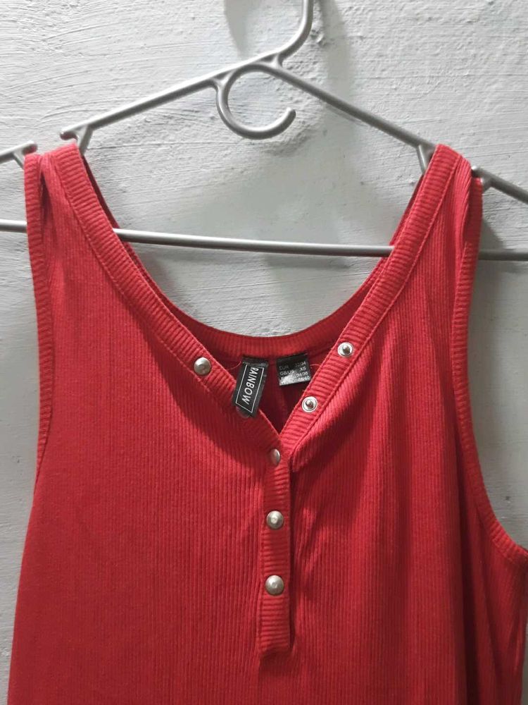 Red Casual Dress