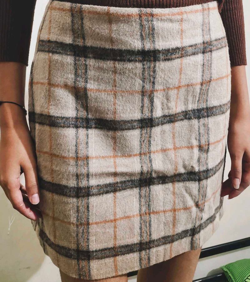 Winter Cosy Short Skirt