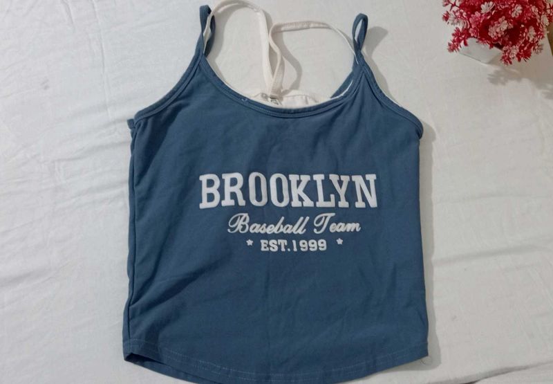 Brooklyn Baseball Team Cami Top