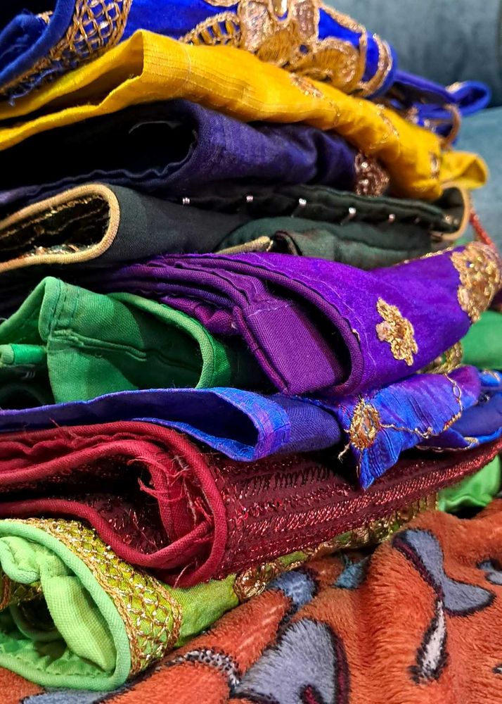 Ready-made Heavy Worked Blouses For 32cm To 34cm