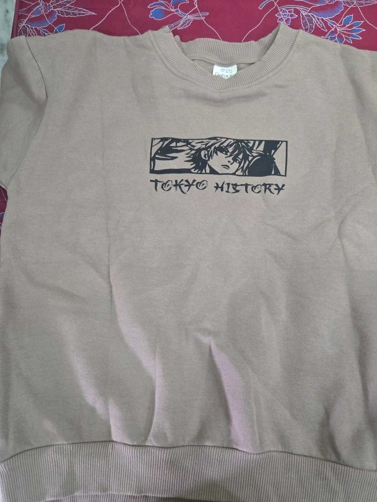 Tokyo History Anime Graphic Sweatshirt