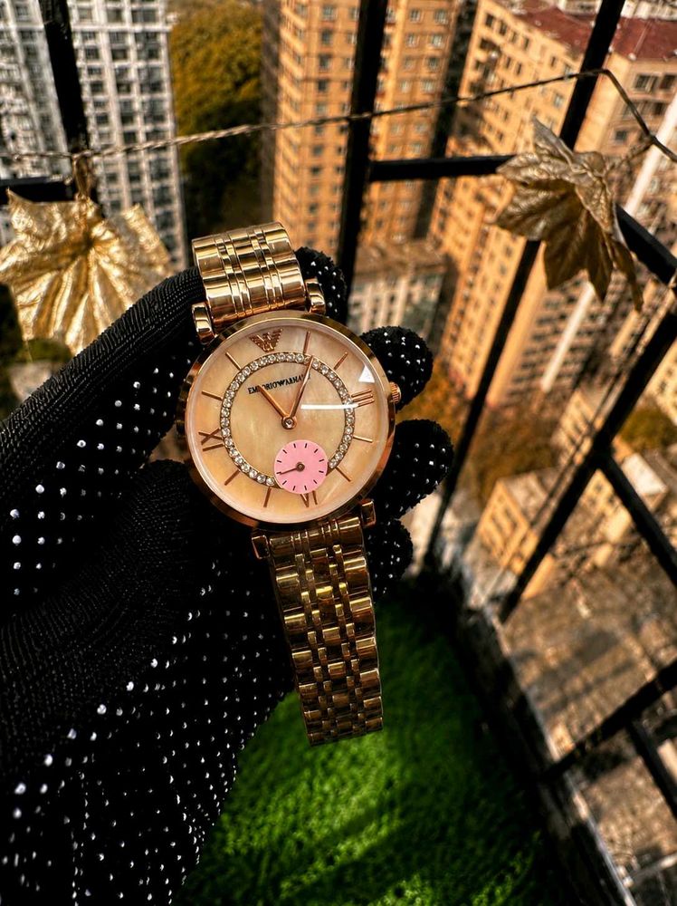 Emporio Armani Rose Gold Watch