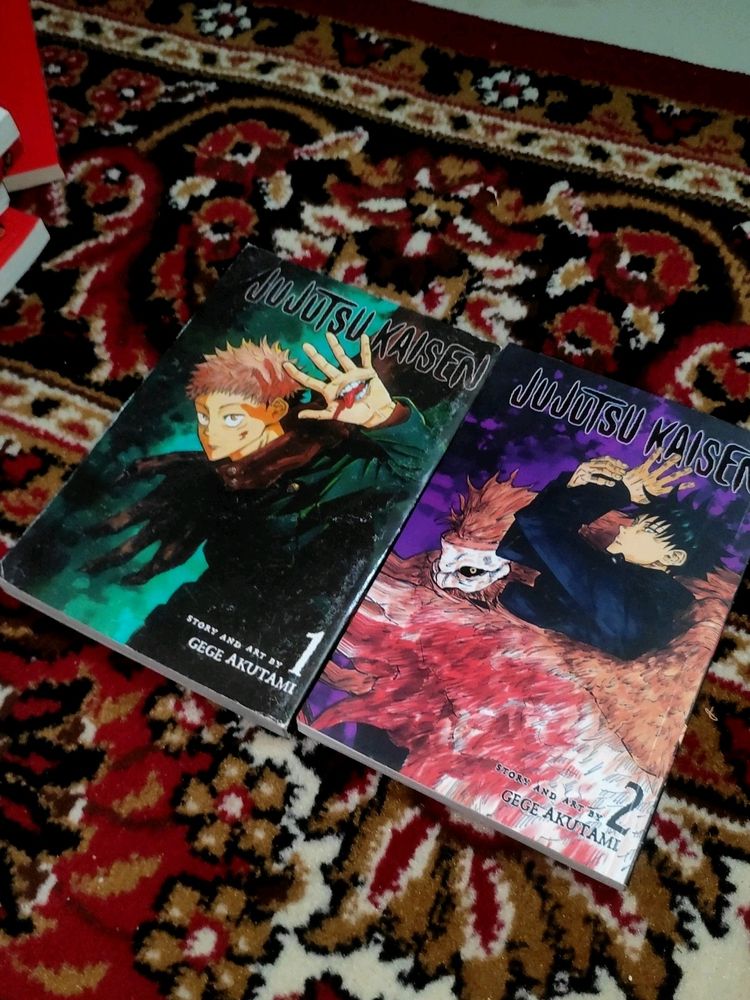 Jujutsu Kaisen Volume 1 And 2