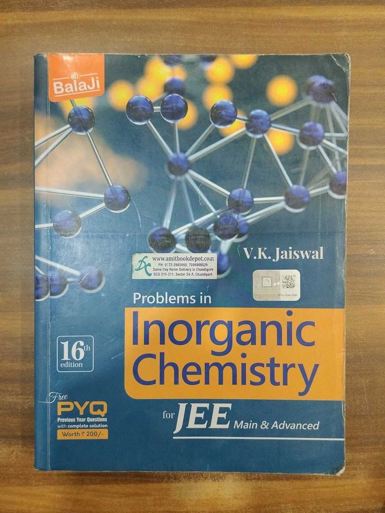 Problems in Inorganic Chemistry for JEE