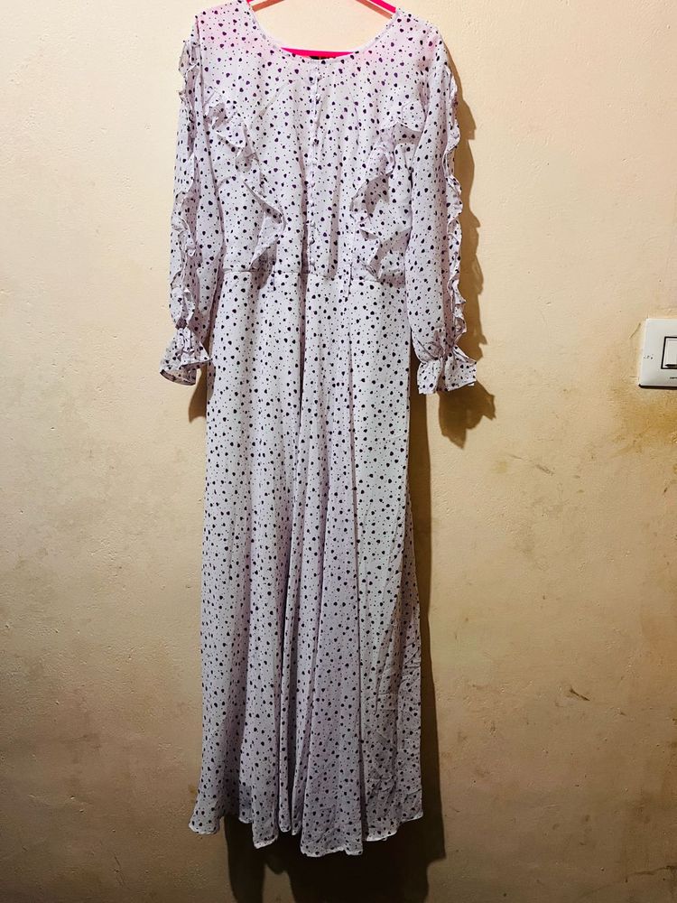 Polka Dot Maxi Dress