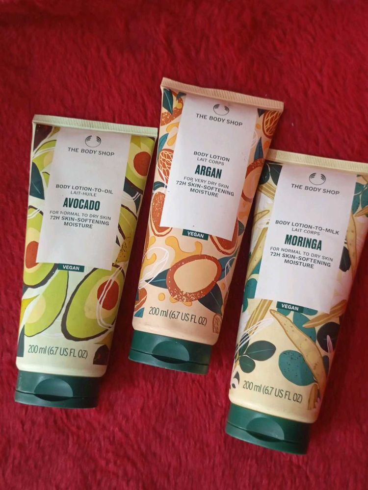 The Body Shop Lotions Bundle