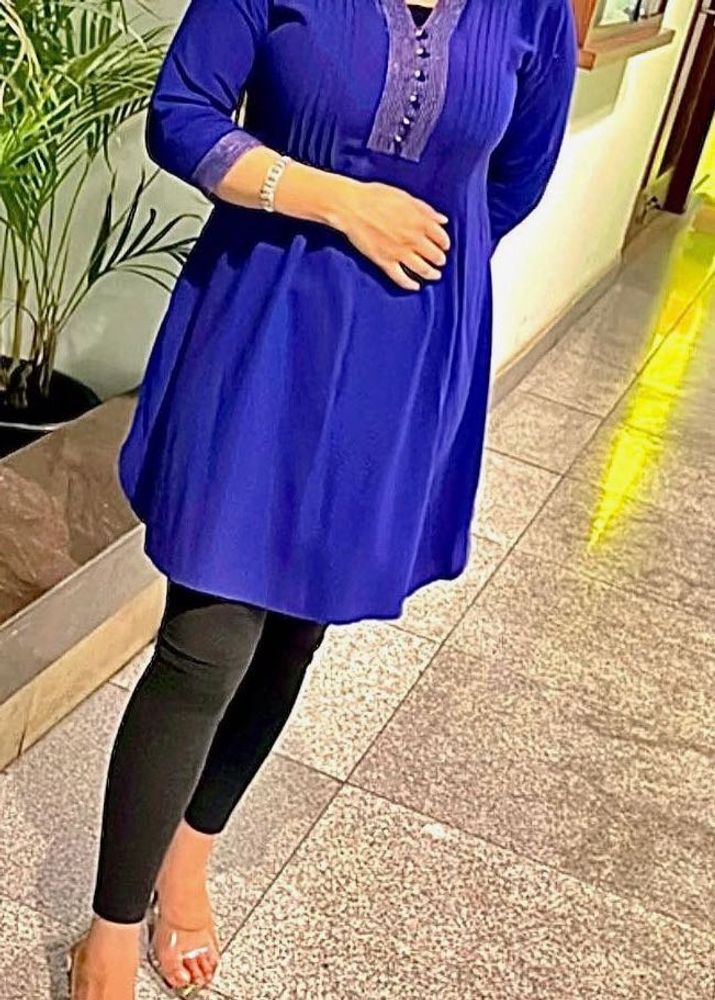 Elegant Royal Blue Kurta