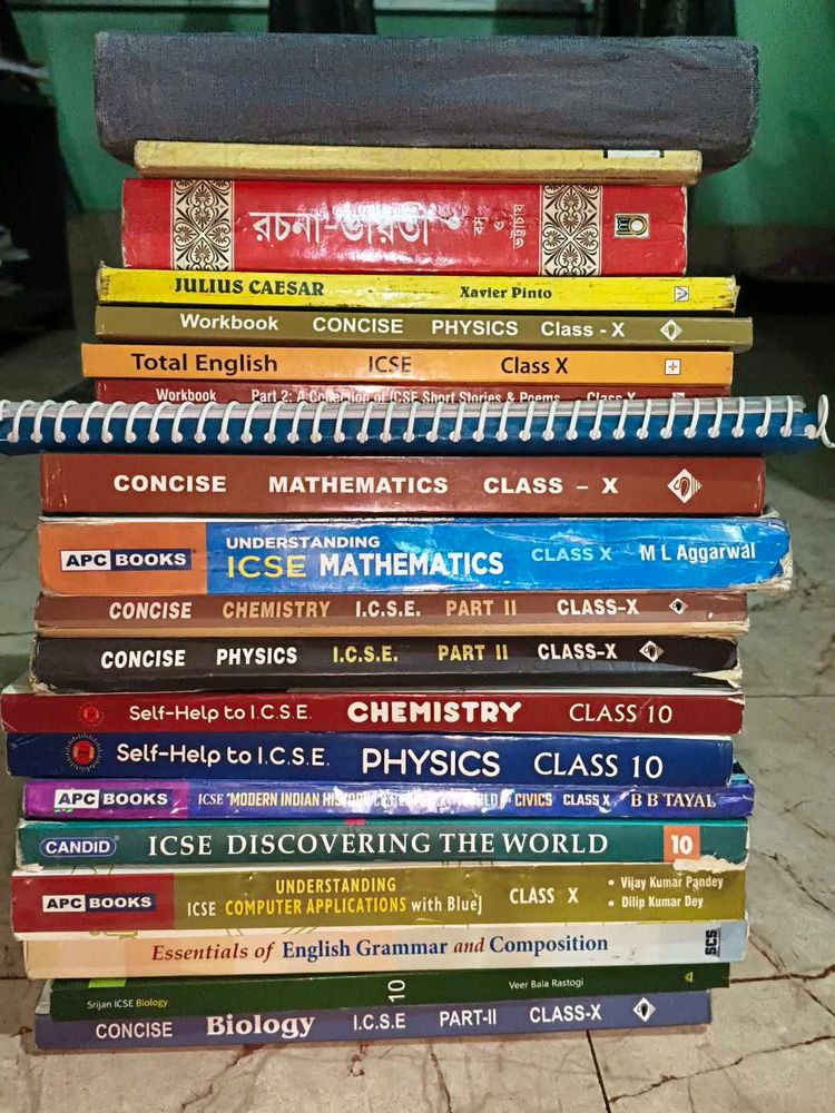 ICSE Class 10 Books Bundle